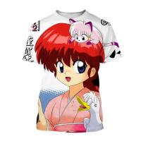 Camisetas con estampado 3D de Anime japonés Lanma para hombre y mujer, camisetas informales de talla grande, deportes callejeros, transpirables de secado rápido - details 3