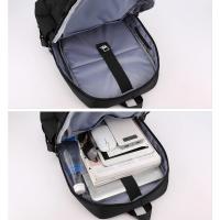 Mochila Escolar para Hombre Impermeable de Nylon, Mochila para Portátil de Computadora con Carga USB, Gran Capacidad para Libros y Viajes al Aire Libre - details 8