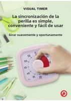 Mini Portátil Fácil De Transportar Muy Adecuado Para Los Niños Gestor De Tiempo Visual Temporizador Visual. - details 4