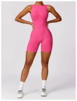 Mono de Yoga sin Costuras ni Espalda Conjunto Deportivo para Mujeres Material de Nylon - details 8