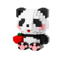 6 piezas Caja Misteriosa de Pandas Xiaofangle - Bloques Ensamblables Educativos (12 juegos, DIY para Niños) - Colcciona 6 Pandas Diferentes! - details 3