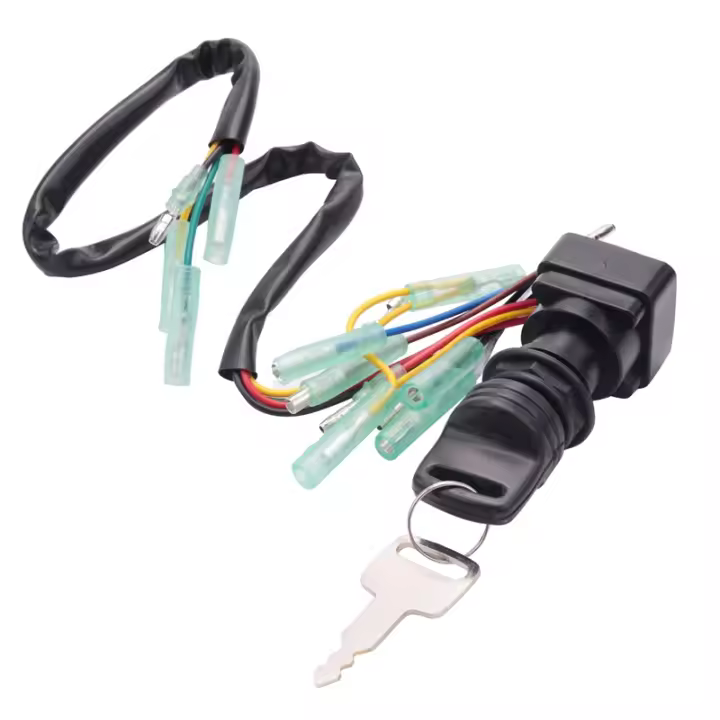 Conjunto DE LA Llave de interruptor de encendio para Yamaha, Caja de Control de Motor alimentado 703, 82510, 43, 00 - 1
