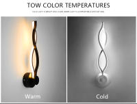 Lámpara Led de pared moderna para el hogar, candelabro de iluminación de interior, nórdico, para dormitorio, mesita de noche, decoración - details 1