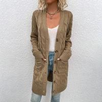 Suéteres de punto para mujer, cárdigan informal, abrigos de punto para mujer, otoño - details 3