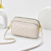 Bolso cruzado con diseño acolchado para mujer, bandolera pequeña de piel sintética, monedero para teléfono - details 3