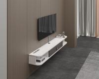 Soporte de TV de Madera Flotante Estante de Pared para TV Mueble de Madera para TV Colgante - details 22