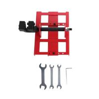 Guía de corte de madera Vertical ligera, herramienta de aserradero portátil de madera de acero inoxidable, accesorio rojo - details 8