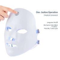 Mascarilla de belleza para el cuidado de la piel, rejuvenecimiento de fotones LED, recargable, 7 colores, estiramiento Facial en casa, blanqueamiento - details 9