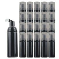 Botella con bomba ES de plástico, aspirador facial negro, dosificador de jabón, desinfectante de manos recargable, 2/6/30/50 UDS, 50ml - details 4
