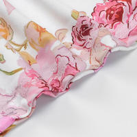 Vestidos de fiesta con estampado Floral y tirantes finos, maxivestido ajustado elegante para invitados de boda y vacaciones - details 22