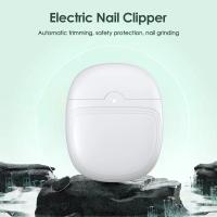 Tijeras de uñas eléctricas recargables, Mini cortaúñas para niños y adultos, recortador de uñas automático, pulido de manicura con luz - details 0