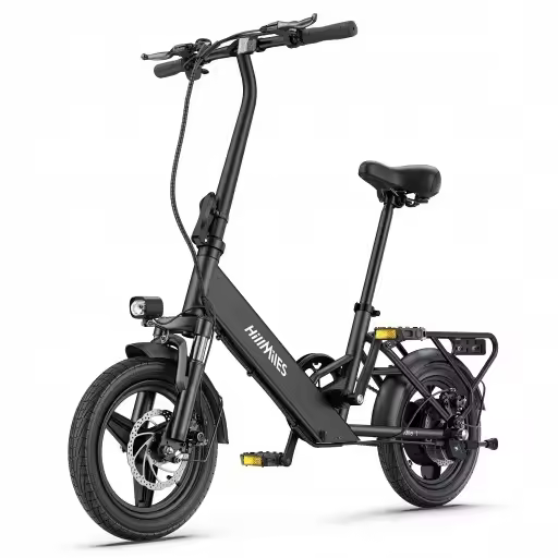 Engwe Mile 1 250W 36V10.4AH bicicleta eléctrica 65km 25KM/H 14'' Urbana negra - 1