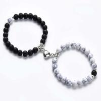 2 pulseras magnéticas de amistad de amor para parejas a juego, joyería de cumpleaños para mujeres y niñas - details 10