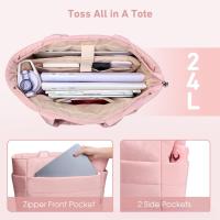 Bolso de mano para mujer, ligero, esponjoso, portátil, de viaje, apto para fitness, bolso de mano para trabajo. - details 1