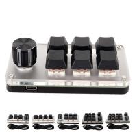 Red Switch ro Keyboard Plug and Play Customized Knobs USB  Keypad Desktop PC Windows vista ux For OS X - details 2