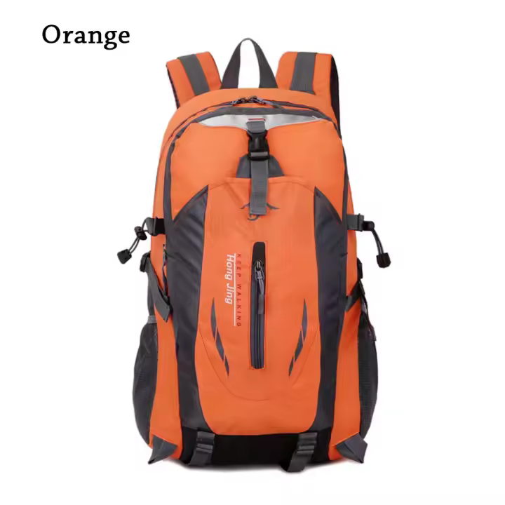 Mochila impermeable de nailon para senderismo, bolsa de viaje de gran capacidad, 40L - 1