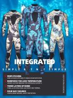Traje de neopreno de 3MM de camuflaje de una pieza, traje de baño de manga larga de cuerpo completo, cálido, a prueba de frío, para buceo, natación, surf - details 0
