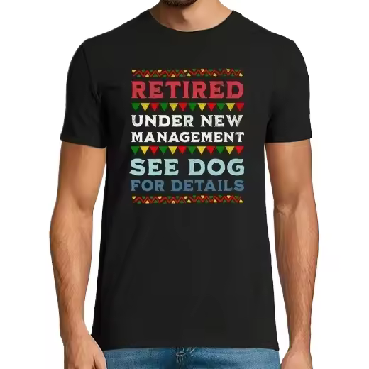 Retirado Ver Perro Para Detalles Camisetas regalo jubilación - 1