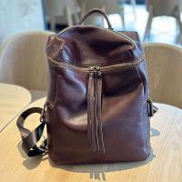 Mochila casual de cuero de nuevo diseñador para mujer, mochila lujosa y de moda - details 2