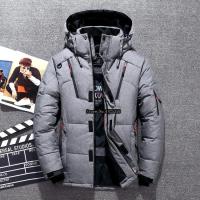 Chaqueta de Plumífero con Capucha para Hombres Cálida, Gruesa, Ajuste Grande, M-4XL - details 12