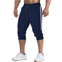 Pantalones cortos deportivos para hombre Pantalones cortos largos hasta la rodilla para hombre Pantalones cortos para correr - details 7