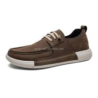 Nuevo 2025 Comfort Women, zapatos de cuero genuino, marca de diseño italiano de moda, zapatos casuales para hombres - details 0