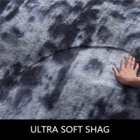 Alfombra Salon Grandes Shaggy Antideslizante Super Suave Pelo Largo Fluffy Alfombra Adecuado para la Decoración de Salas de Estar y Dormitorios (160 x 200 cm, Gris Blanco) - details 19