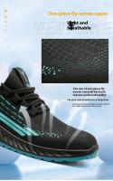 Novedad de verano, zapatos de seguridad con aislamiento transpirable, antigolpes, antiperforación, zapatos de trabajo resistentes al desgaste - details 4
