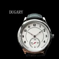 Dugary relojes de cuarzo para hombres moda comercio zafiro impermeable dial toda la noche marca luminosa retro reloj religio masculino - details 0