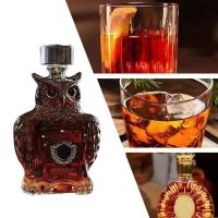 Botella de vino de águila exquisita de whisky de cristal de papá y marido, decoración divertida para el hogar para las vacaciones - details 4