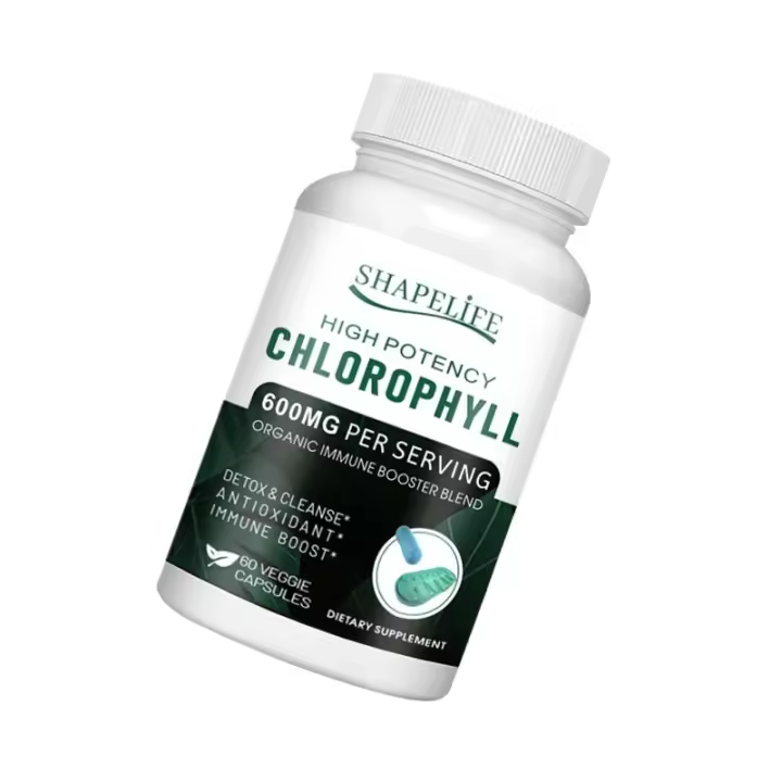 Cápsulas de clorofila de alta potencia de 600 mg - 1