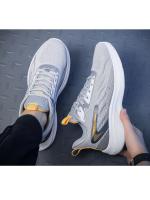 Zapatos deportivos para correr de gran tamaño para hombres de primavera y verano zapatos casuales ultraligeros que absorben los golpes de la aptitud del rebote del comercio exterior de los hombres - details 4