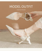 Diseño francés tacones altos verano nuevo tacón grueso solo zapatos no cansados ​​pies hueco sandalias mujeres - details 9