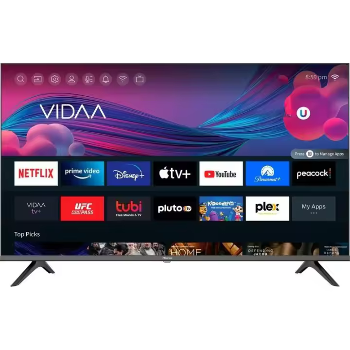 Televisor inteligente LED Full HD 1080p de 40 pulgadas, frecuencia de actualización de 60 Hz, modo de juego de 120, compatible con Alexa 40A4GV (renovado) - 1