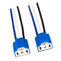 Conector de Faro de cerámica de cola de cerdo hembra H4, adaptador de enchufe de cable de bombilla para coche y camión - details 2