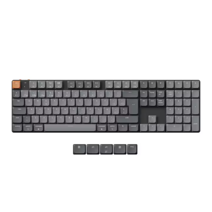 Keychron K5 Max Teclado Mecánico Contemporáneo Diseño de Layout Español-ISO Retroiluminación RGB - 1
