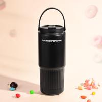 Taza de agua con pajita para coche de acero inoxidable 316, botella de agua aislada de doble bebida de 750ML, botella termo de gran capacidad a prueba de fugas - details 13