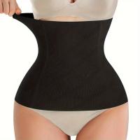 Faja reductora de cintura, envoltura de abdomen, cinturón reductor de control de abdomen, ropa interior y moldeadora para mujer - details 1
