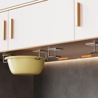 Estante de almacenaje para cocina multifuncional, organizador de tablero de servicio cuadrado que ahorra espacio, sin perforaciones, práctico - details 4