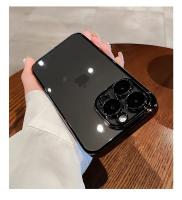 Funda de protección de lente de cámara de lujo para iPhone 15, 14, 13, 12, 11 Pro Max, 14, 15 Plus, fundas de teléfono transparentes a prueba de golpes de silicona suave - details 13
