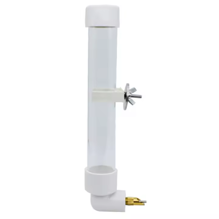 Dispensador automático de agua para mascotas, bebedero duradero sin goteo, alimentador de aves y loros, 150ML - 1