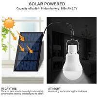 Luz Solar colgante de 12W, lámpara alimentada por luz Solar de emergencia, impermeable, con carga USB, para interior y exterior - details 1