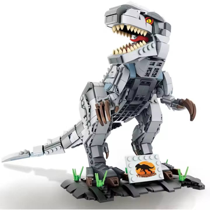 Juego de modelos de tiranosaurio de la serie Dinosaur, (993 piezas), bloques de construcción, juguetes, regalos para niños - 1
