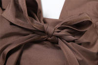 BUNO-Conjunto de pantalones cortos elegantes para mujer, chaleco sin mangas, Tops + pantalones cortos ajustados de cintura alta, conjuntos de 2 piezas a juego, verano 2025 - details 10