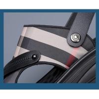 Sandalias de piel auténtica para hombre, chanclas de playa con amortiguación de aire, de diseñador, con hebilla, envueltas en el tobillo, de marca - details 16