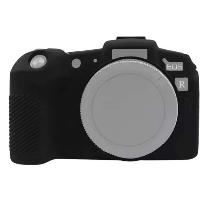 Funda protectora de silicona suave PULUZ para Canon EOS RP (negro) - 1