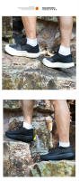 Zapatillas Deportivas para Hombres Suela Gruesa, Transpirables, Amortiguadas, Impermeables, Todoterrenas, de Alta Elasticidad, Suaves, Calidad Asegurada 1 Año - details 3
