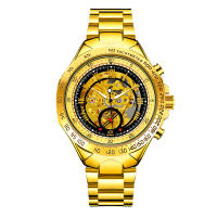 Moda negocio mecánico hombre reloj reloj mecánico automático - details 8