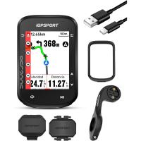 GPS Bicicleta, Pantalla de 2,4'' Color Navegación Bicicleta Función Recorrido Continuo Detección Movimiento Navegación un Toque Compatible Radar Inteligente Luz Trasera 100 Datos IPX7 - details 8