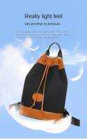 Mochila de cubo vintage para mujer, morral pequeño de viaje informal, resistente al agua, ligero - details 9